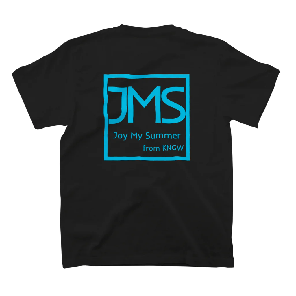 JOYMYSUMMERのKNGW水色 スタンダードTシャツの裏面