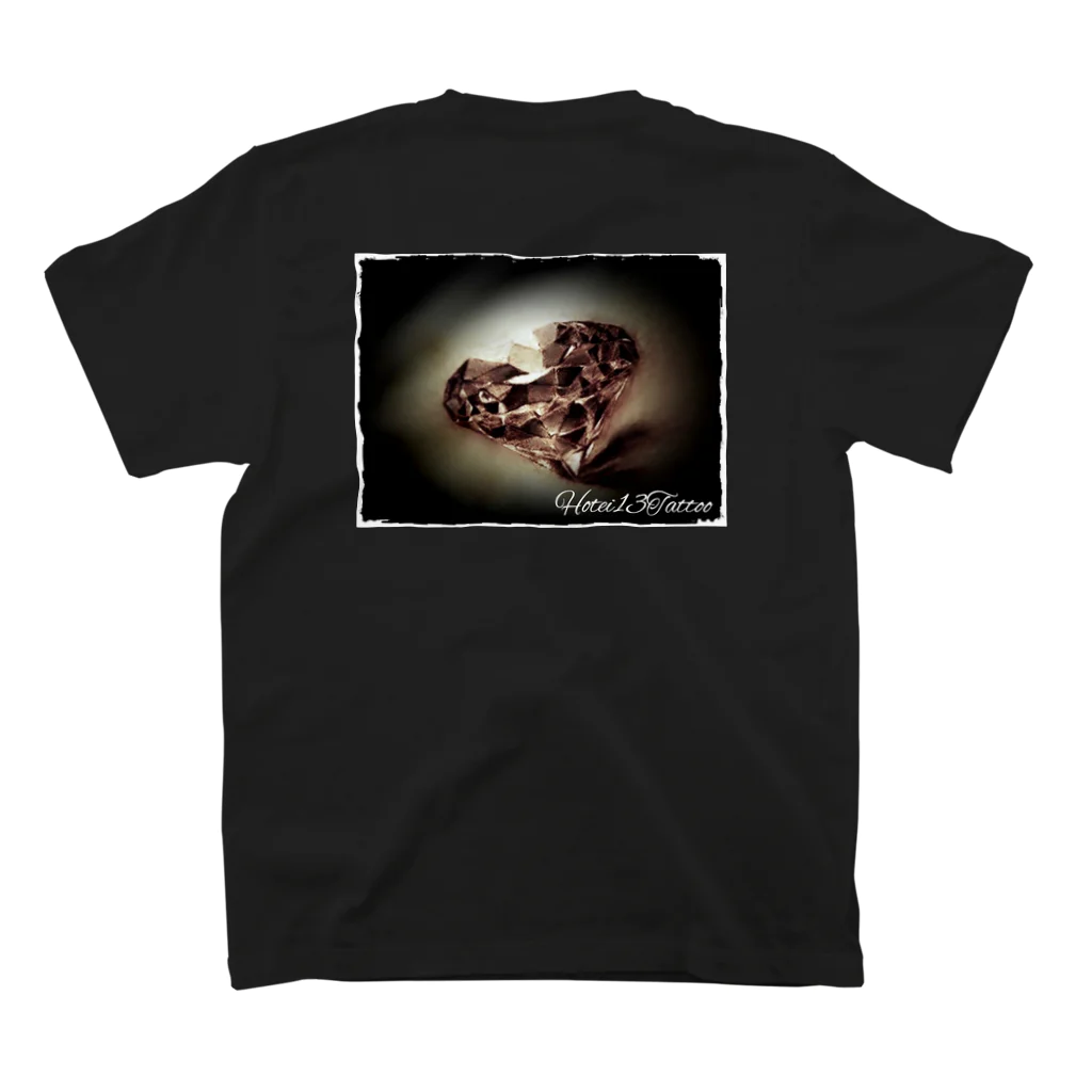 HOTEI13TATTOOのdiamond tattoo スタンダードTシャツの裏面