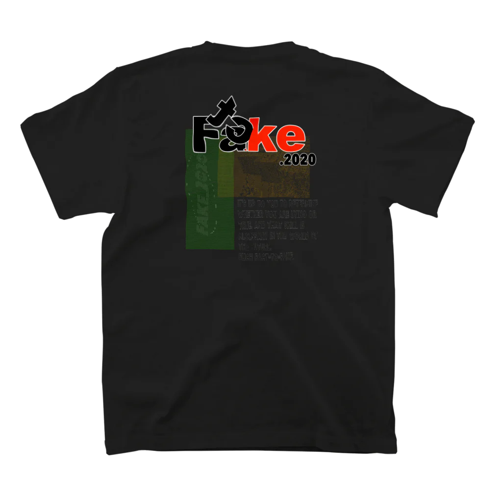 Fake.2020 (フェイク.2020)のFake.2020 T-shirts type-07 Regular Fit T-Shirtの裏面