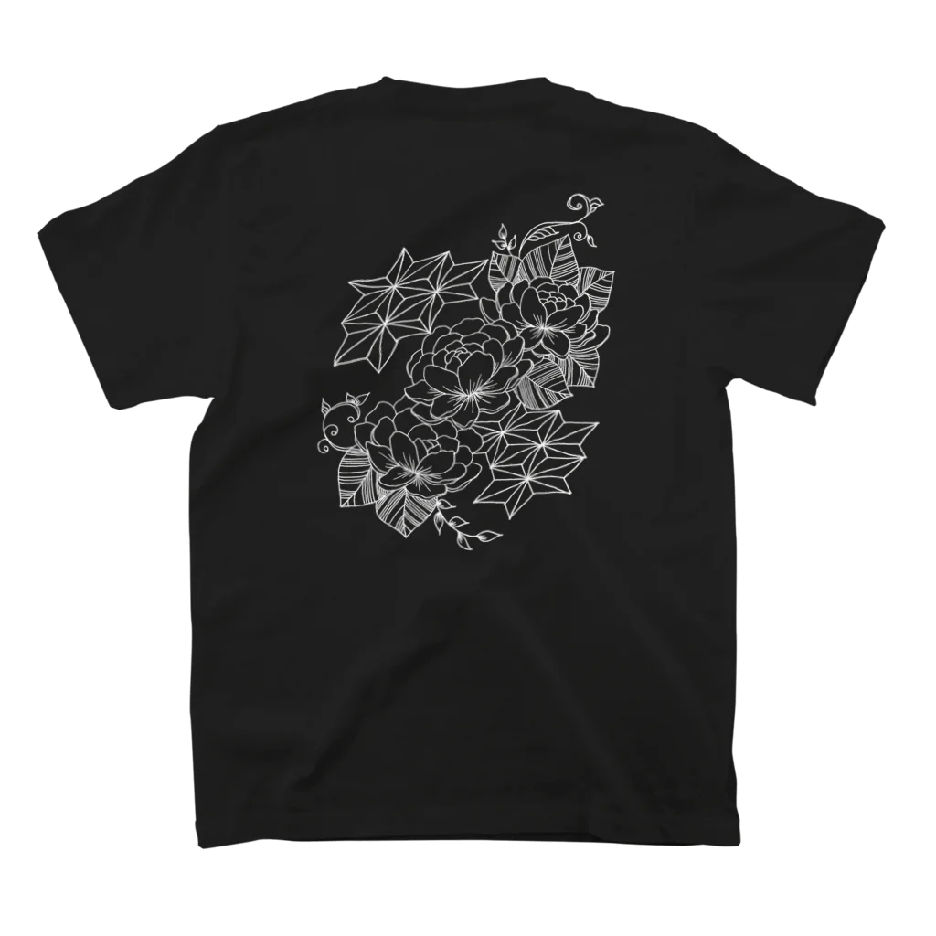 lotus worker holic*の雅 スタンダードTシャツの裏面