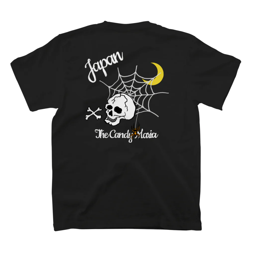 THE CANDY MARIAのSkull Japan スタンダードTシャツの裏面