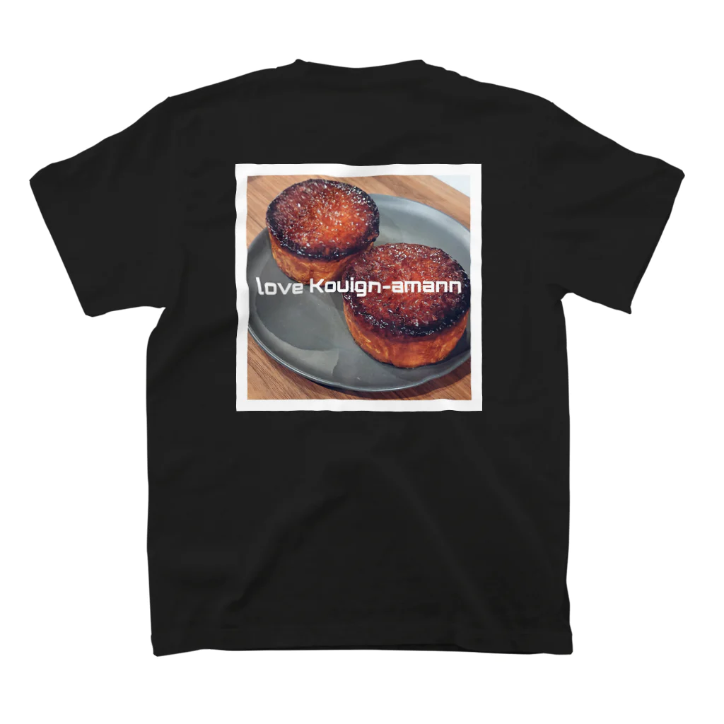 baker's shopのクイニーアマン スタンダードTシャツの裏面