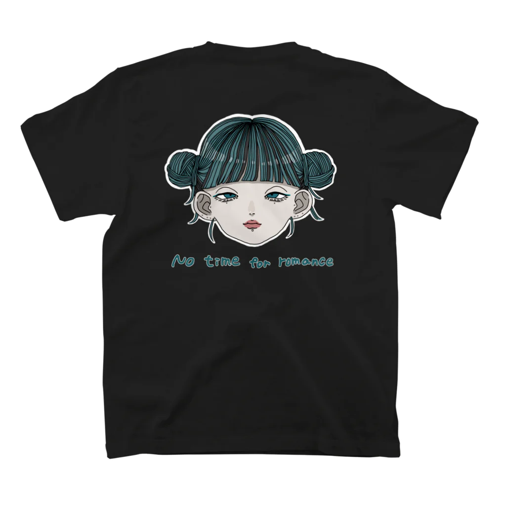 絵真のお団子チャイナガールちゃん スタンダードTシャツの裏面