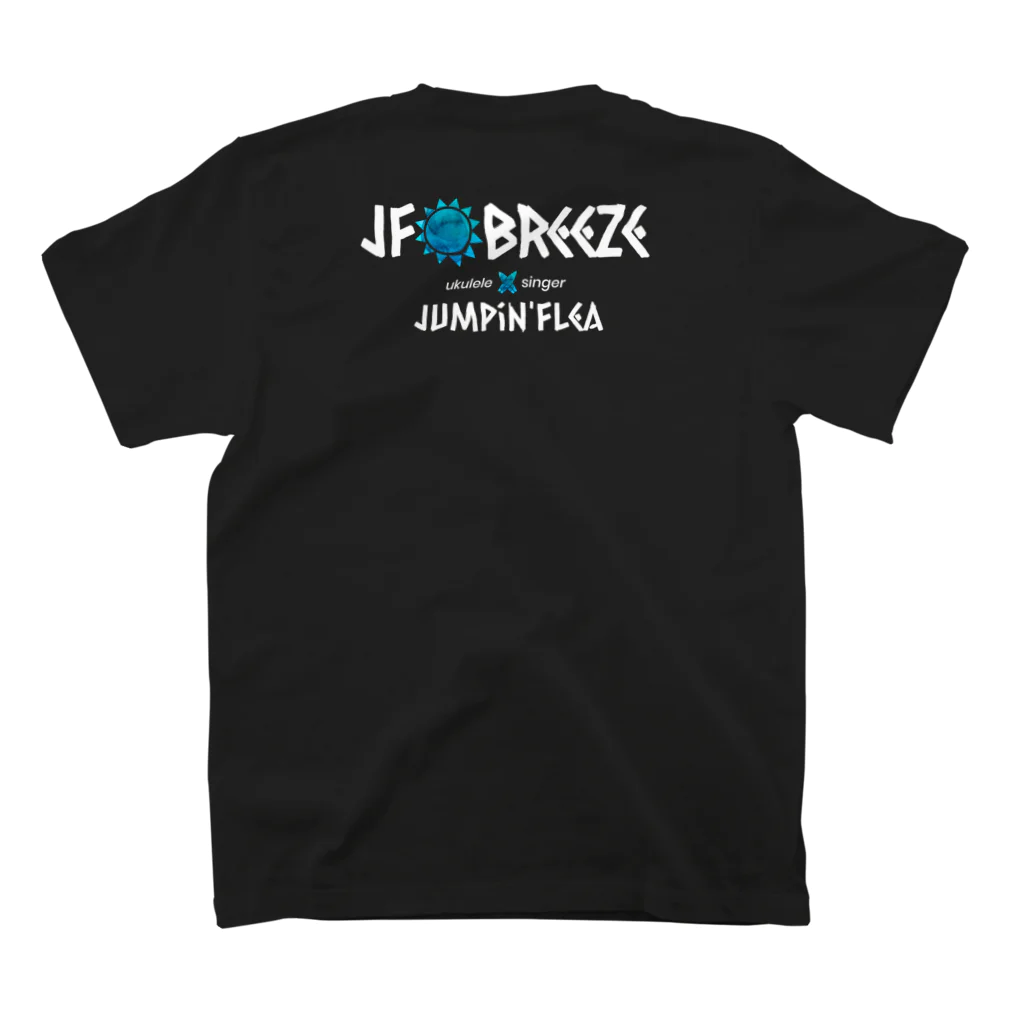 JF BreezeのJF Breeze白（前背面） スタンダードTシャツの裏面