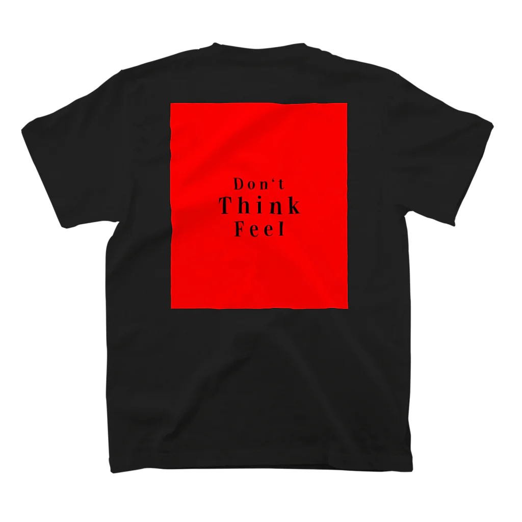 DriveのDon’t Think Feel スタンダードTシャツの裏面