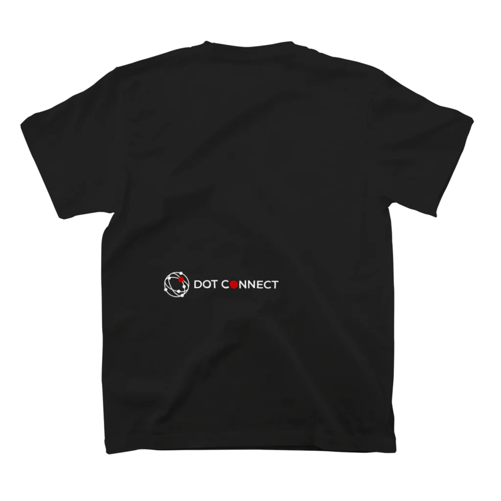 Dot Connectのドットコネクトグッズ スタンダードTシャツの裏面