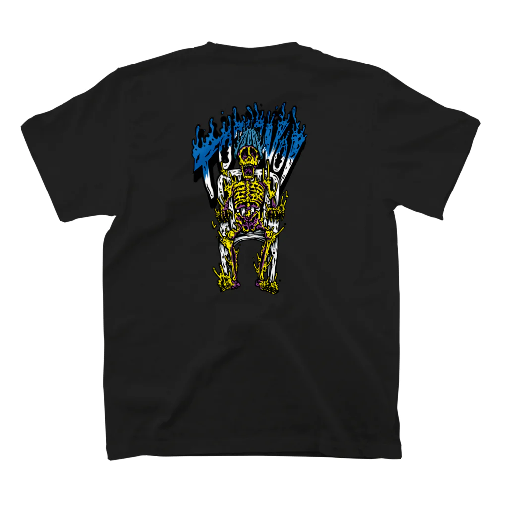 SAUNA ZOMBIESのSAUNAZOMBIES - FAMOUS LOGO & TOTONOI SKELETON T - Regular Fit T-Shirtの裏面
