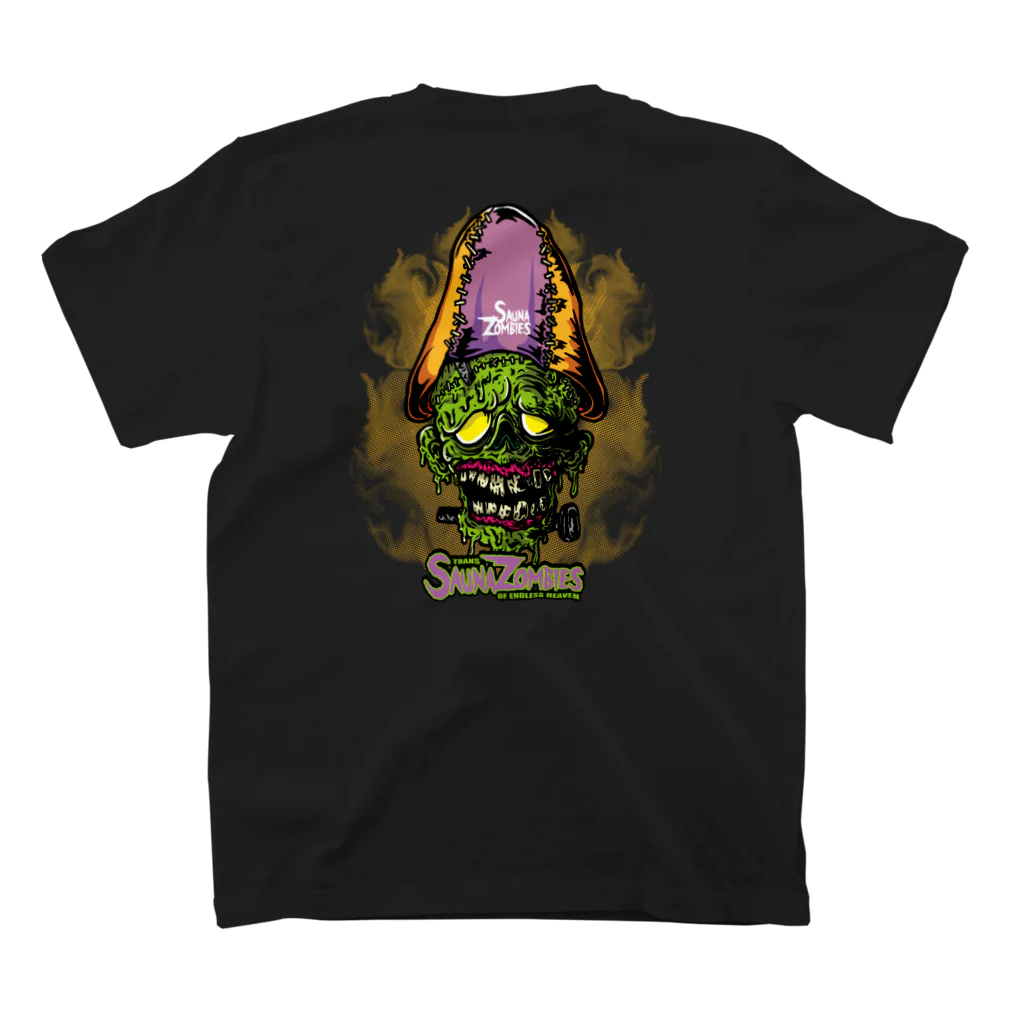 SAUNA ZOMBIESのSAUNAZOMBIES -CARTOON FRANKEN T - スタンダードTシャツの裏面