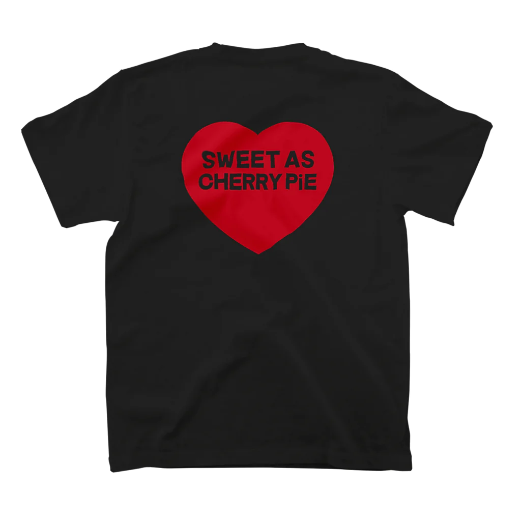 SWEET AS CHERRY PiEのMiss Valentine.(WHITE LOGO) Regular Fit T-Shirtの裏面