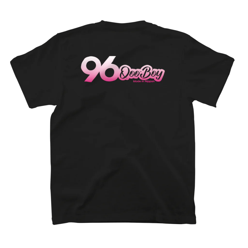 QooBoyのQooBoy LOGO Tee/BK Regular Fit T-Shirtの裏面