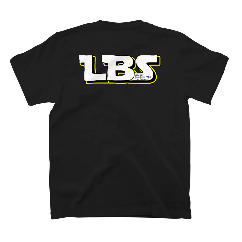 IKEDA_YAMAMIYAのLBS_Back print Logo スタンダードTシャツの裏面