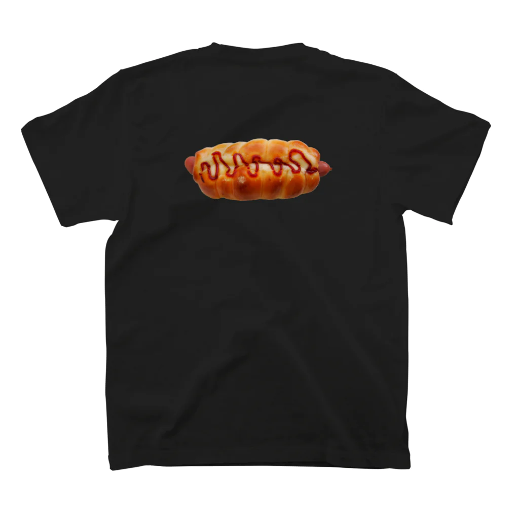 よだれ堂のパンで”パン”🥖🥯 スタンダードTシャツの裏面