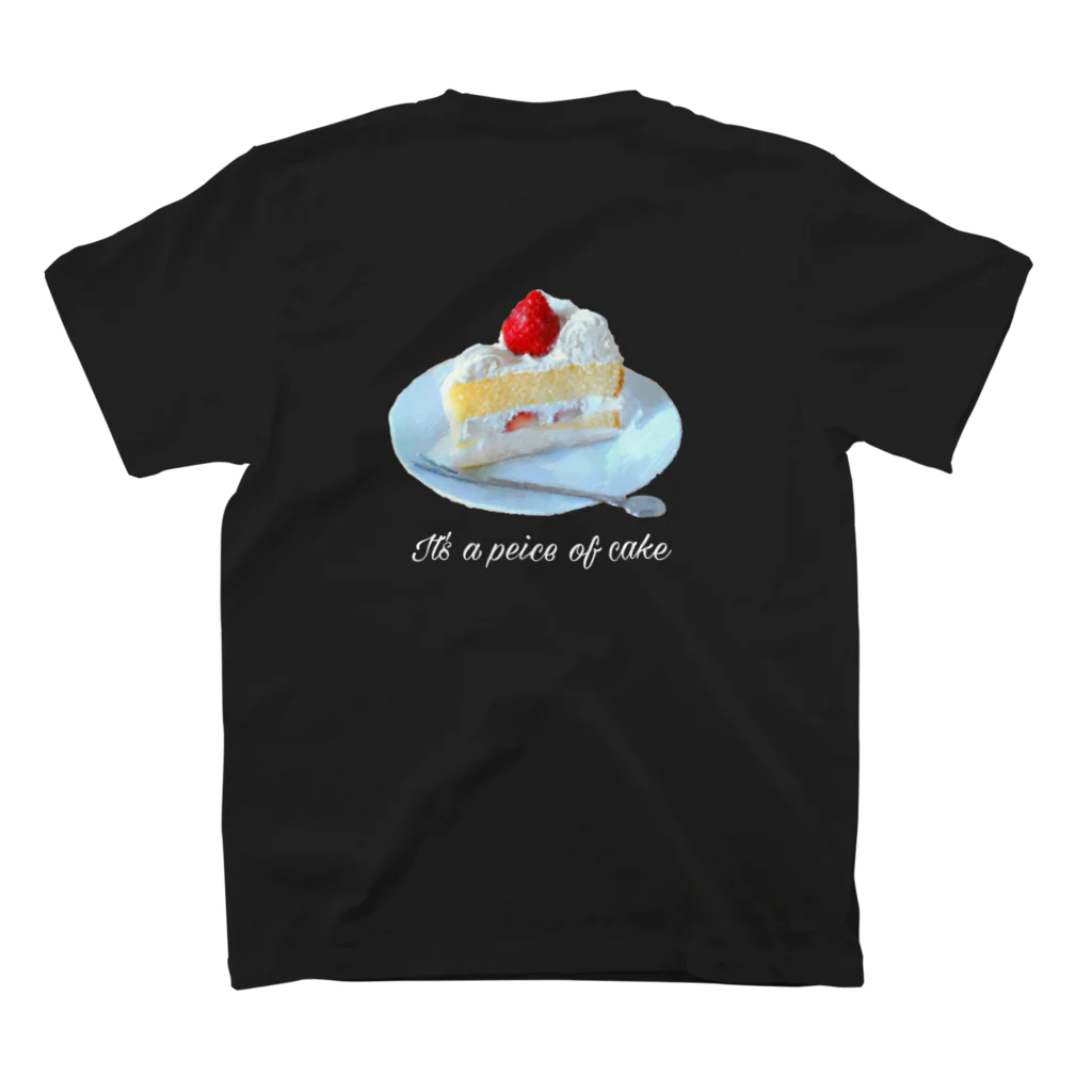 Tom.Y.JのIt's a peice of cake（朝飯前さ！） Regular Fit T-Shirtの裏面