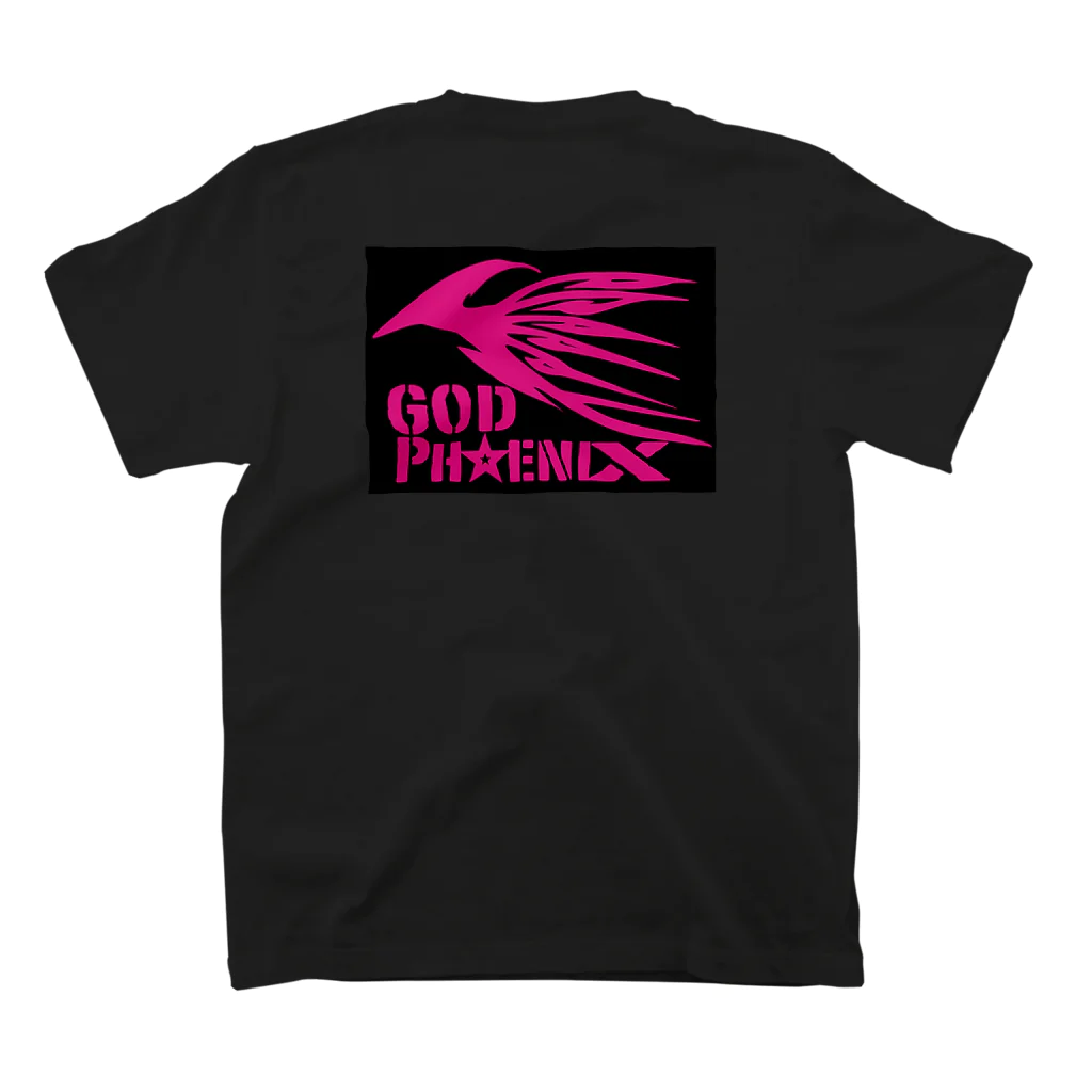 GodPhoenix 公式グッズ販売のGodPhoenix Tシャツ Regular Fit T-Shirtの裏面