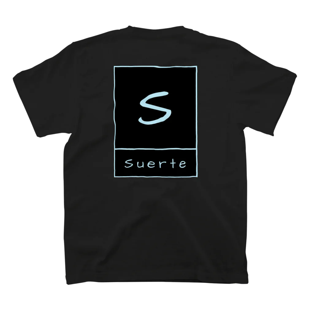 Ru vie designのSuerte スタンダードTシャツの裏面