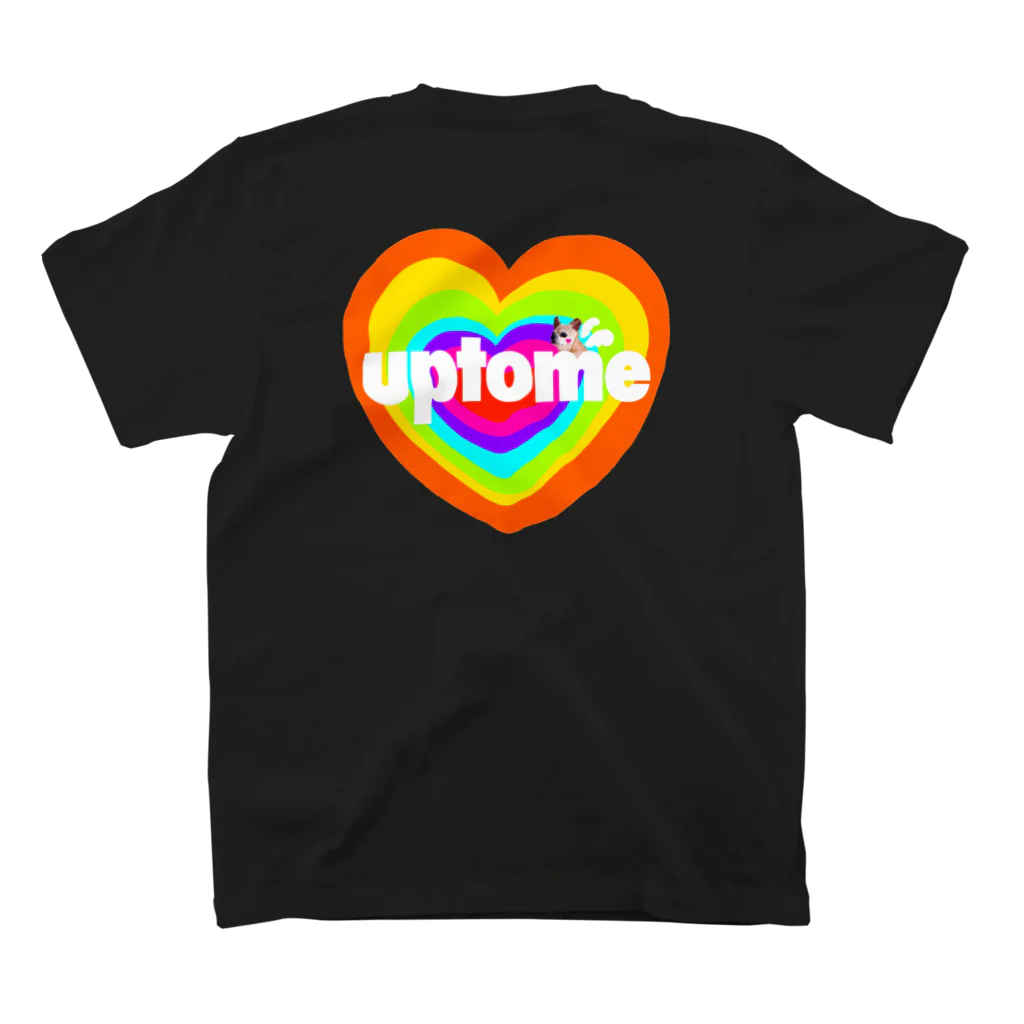 up to meのPONTA×UPTOME T （WhiteLogo） スタンダードTシャツの裏面