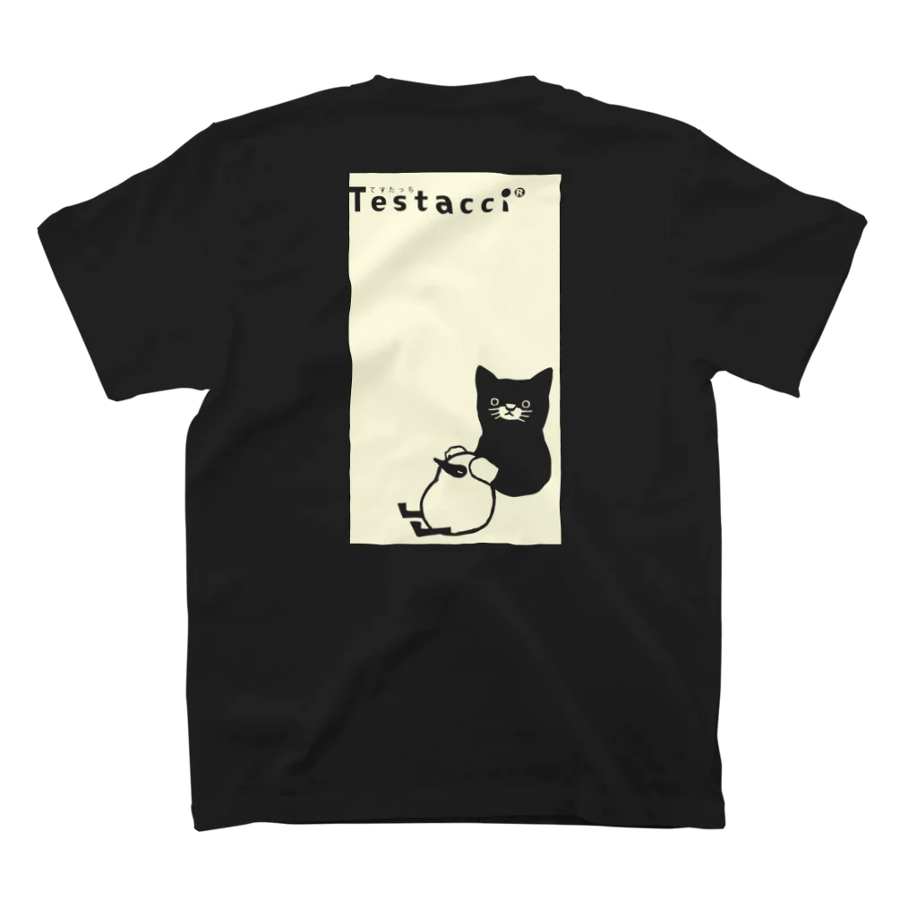 nugotaroのTestacci_back スタンダードTシャツの裏面