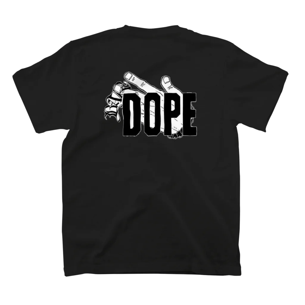 BAR DOPEのDOPEオリジナルTシャツ スタンダードTシャツの裏面