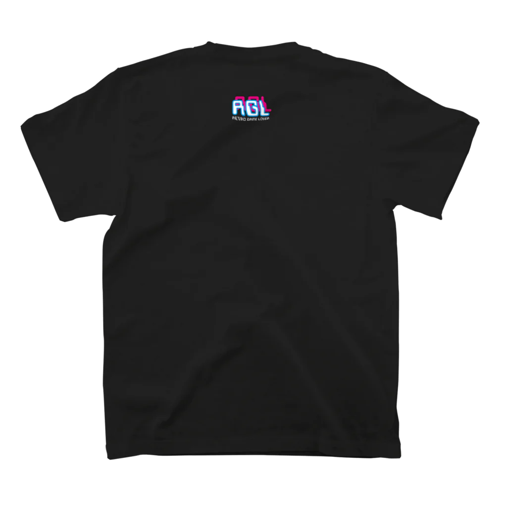 RETRO GAME LOVERのRETRO GAME LOVER（表裏印刷） スタンダードTシャツの裏面