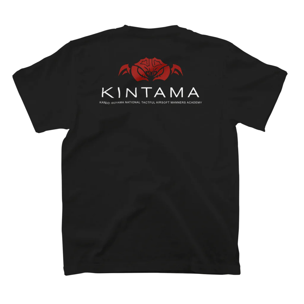 KANIO ISOの認定マナー講師 スタンダードTシャツの裏面