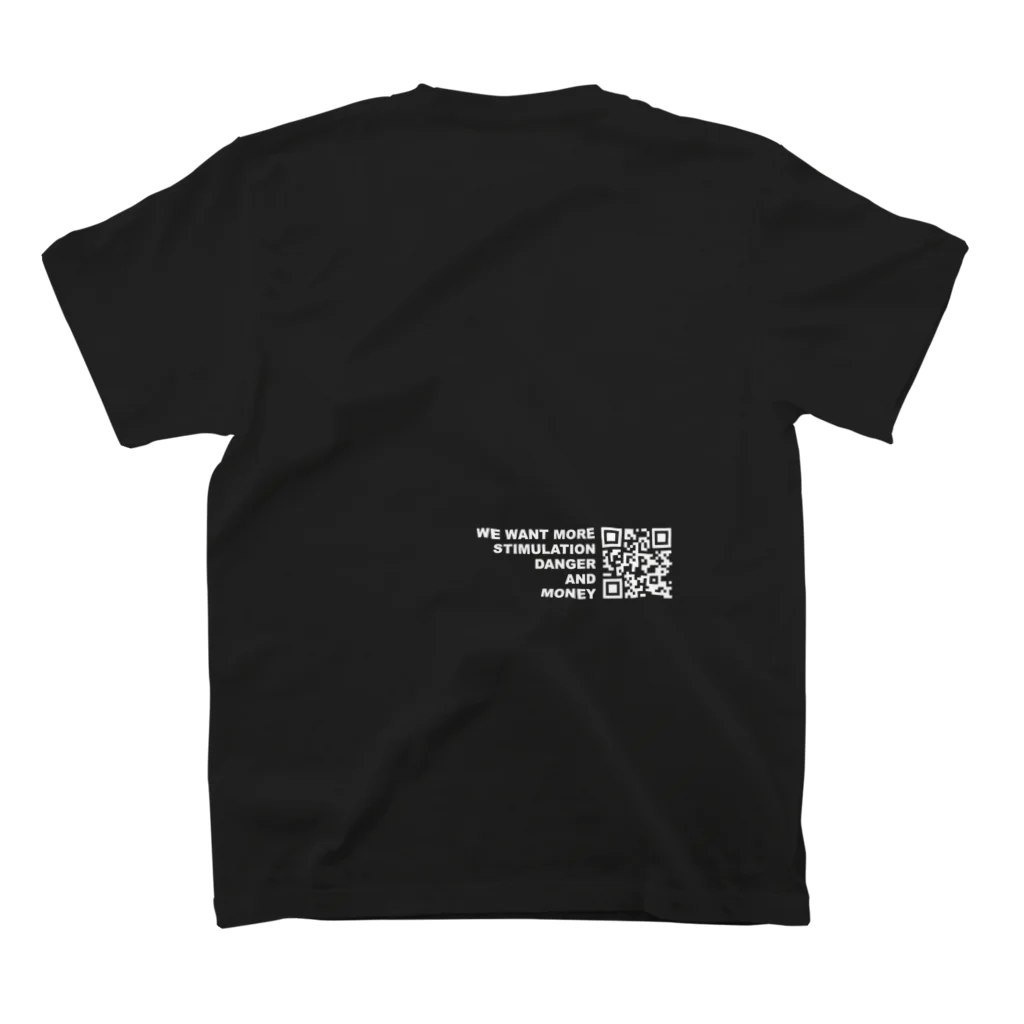 Aventures -100歳を過ぎても人生を楽しみ続けるコミュニティ-のアベティー（パターンB） Regular Fit T-Shirtの裏面