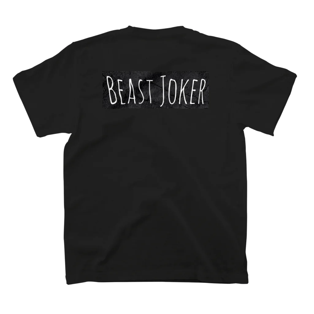 beast  joker paisのオーナーのドクロ6 スタンダードTシャツの裏面