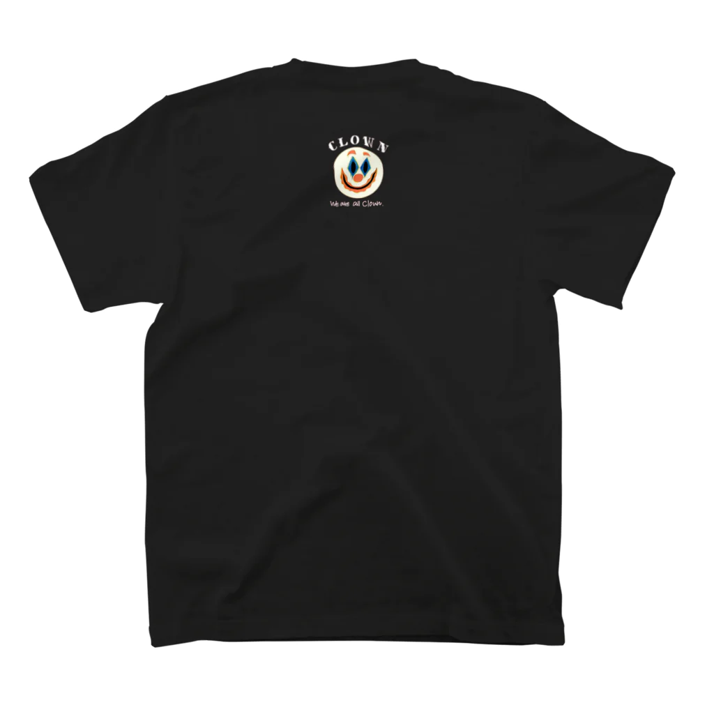 Mobile Gift Shop のCLOWN スタンダードTシャツの裏面