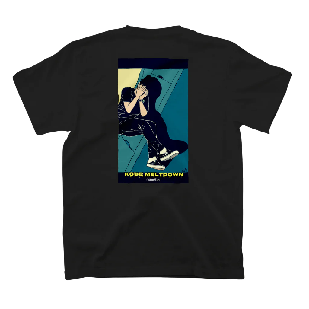 藤波in the skyのKOBE MELTDOWN スタンダードTシャツの裏面