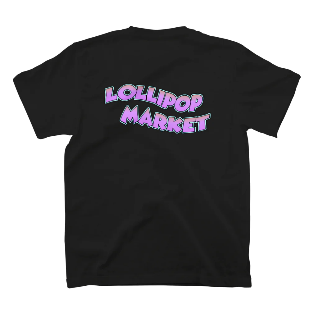 Lollipop MarketのLollipop Smily P S/S Tee スタンダードTシャツの裏面