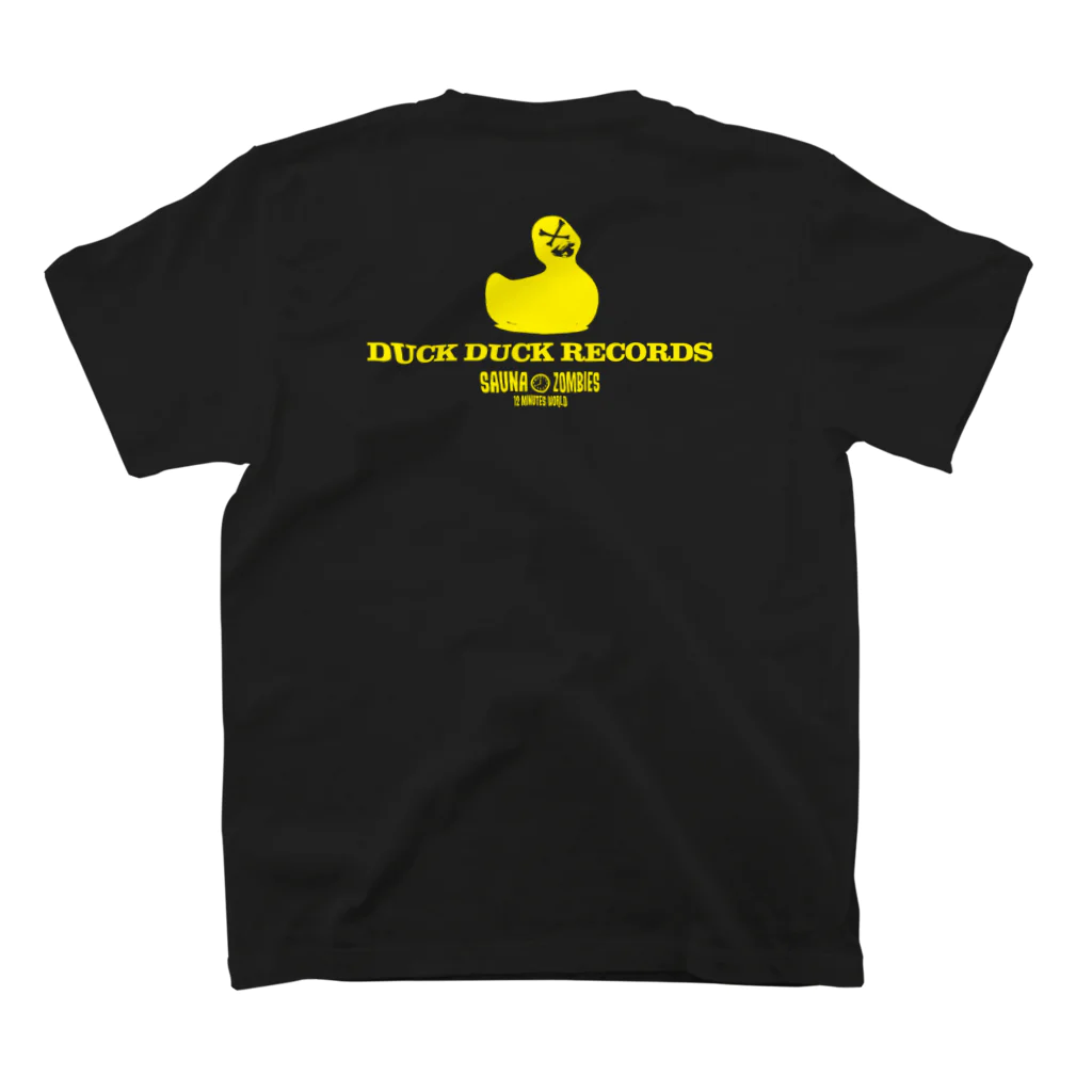 SAUNA ZOMBIESのTHE DUCKIES - Quack Punk Droogs - T スタンダードTシャツの裏面