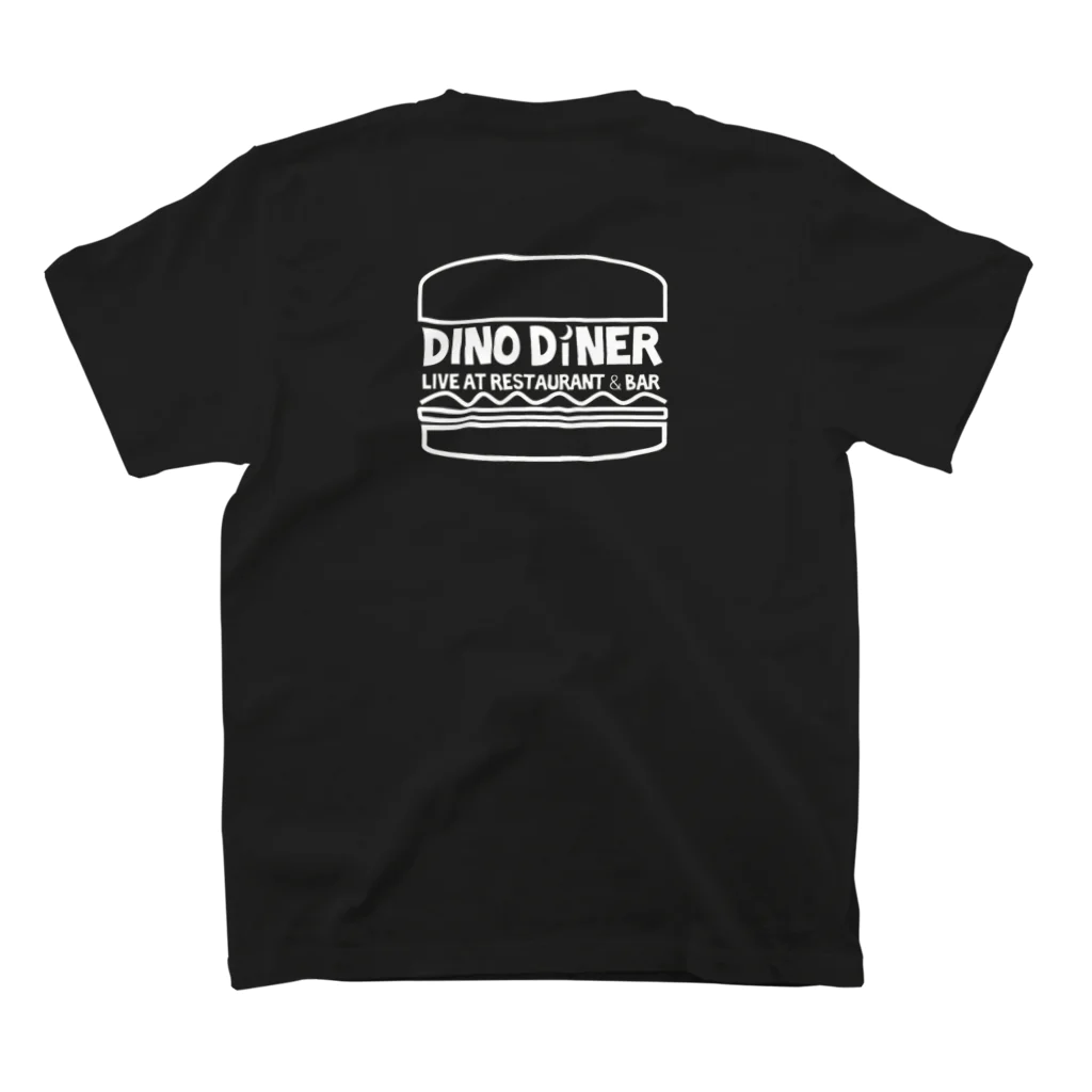 DINO DINERのDINO DINERロゴTシャツ スタンダードTシャツの裏面