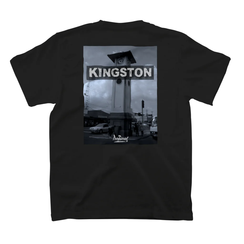 Westmorland(Tropical)のJAMAICA KINGSTON スタンダードTシャツの裏面