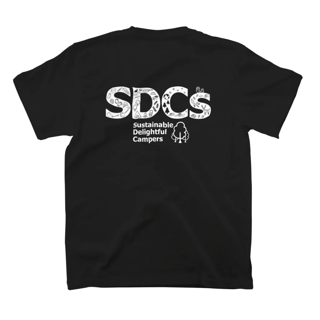 Too fool campers Shop!のSDCsキャンペーン ゆるBUSHコラボ(白文字) Regular Fit T-Shirtの裏面