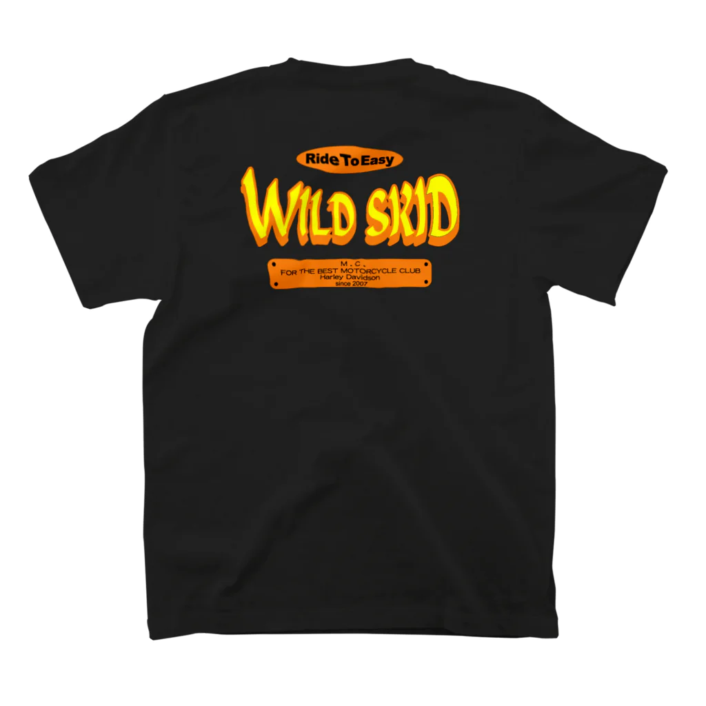 WILDSKID.M.C.OFFICIAL.SHOPの1st.ロゴ スタンダードTシャツの裏面