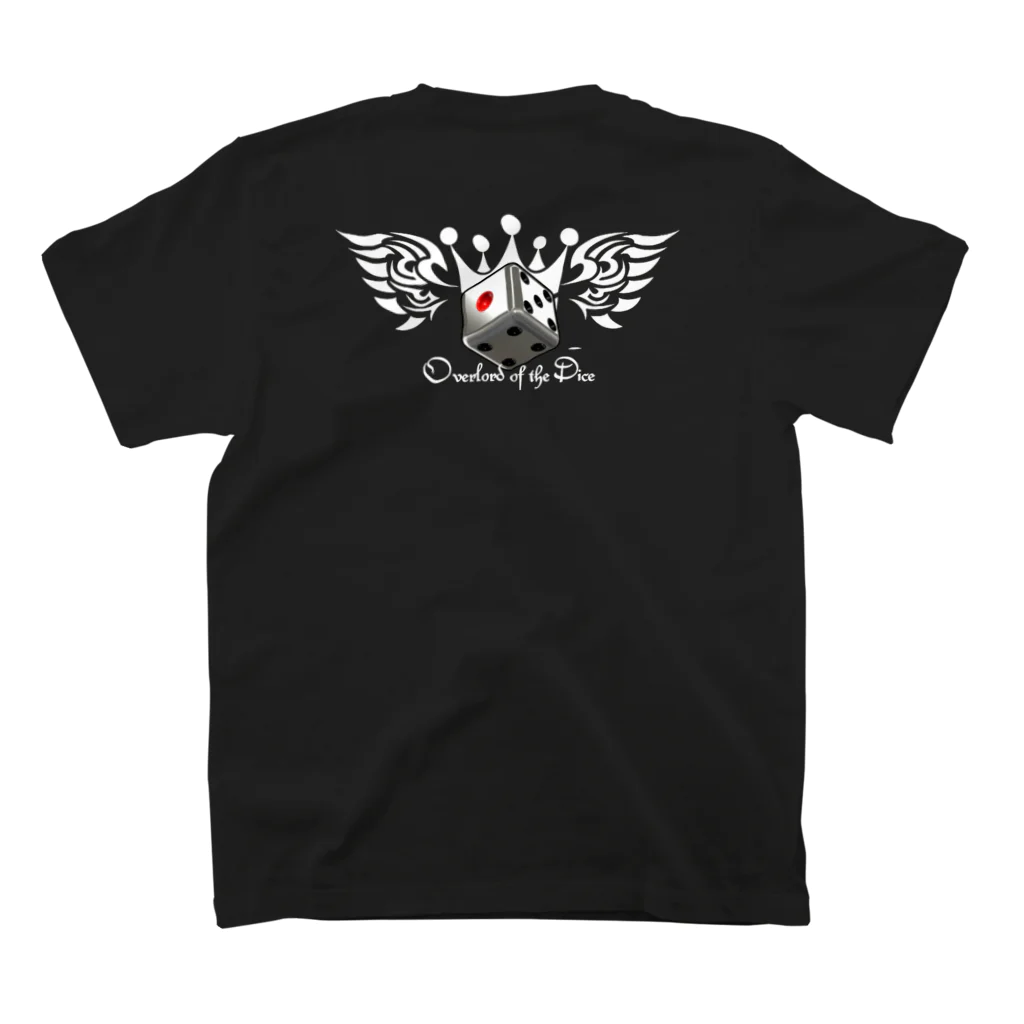 Spirit of shooterのサイコロ スタンダードTシャツの裏面