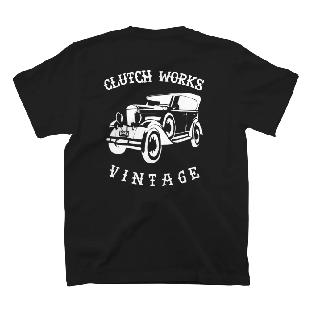 CLUTCH WORKSのCLUTCH WORKSビンテージカー Regular Fit T-Shirtの裏面