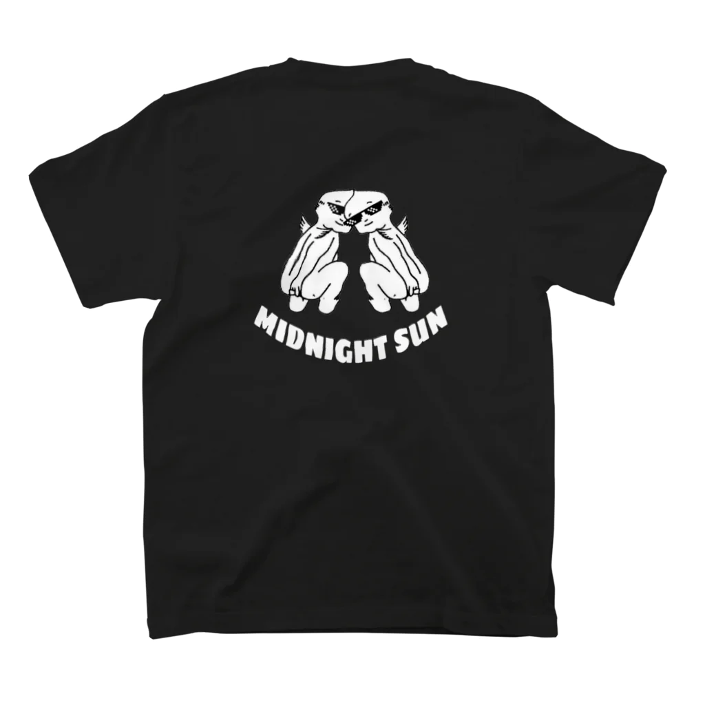 MIDNIGHT SUNの天使ちゃん スタンダードTシャツの裏面