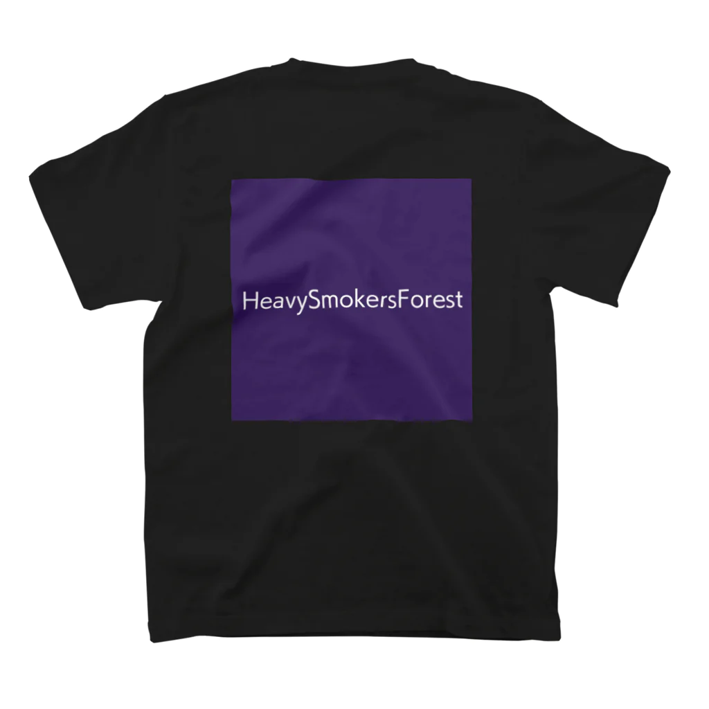 HeavySmokersForestの焚木杉君 スタンダードTシャツの裏面