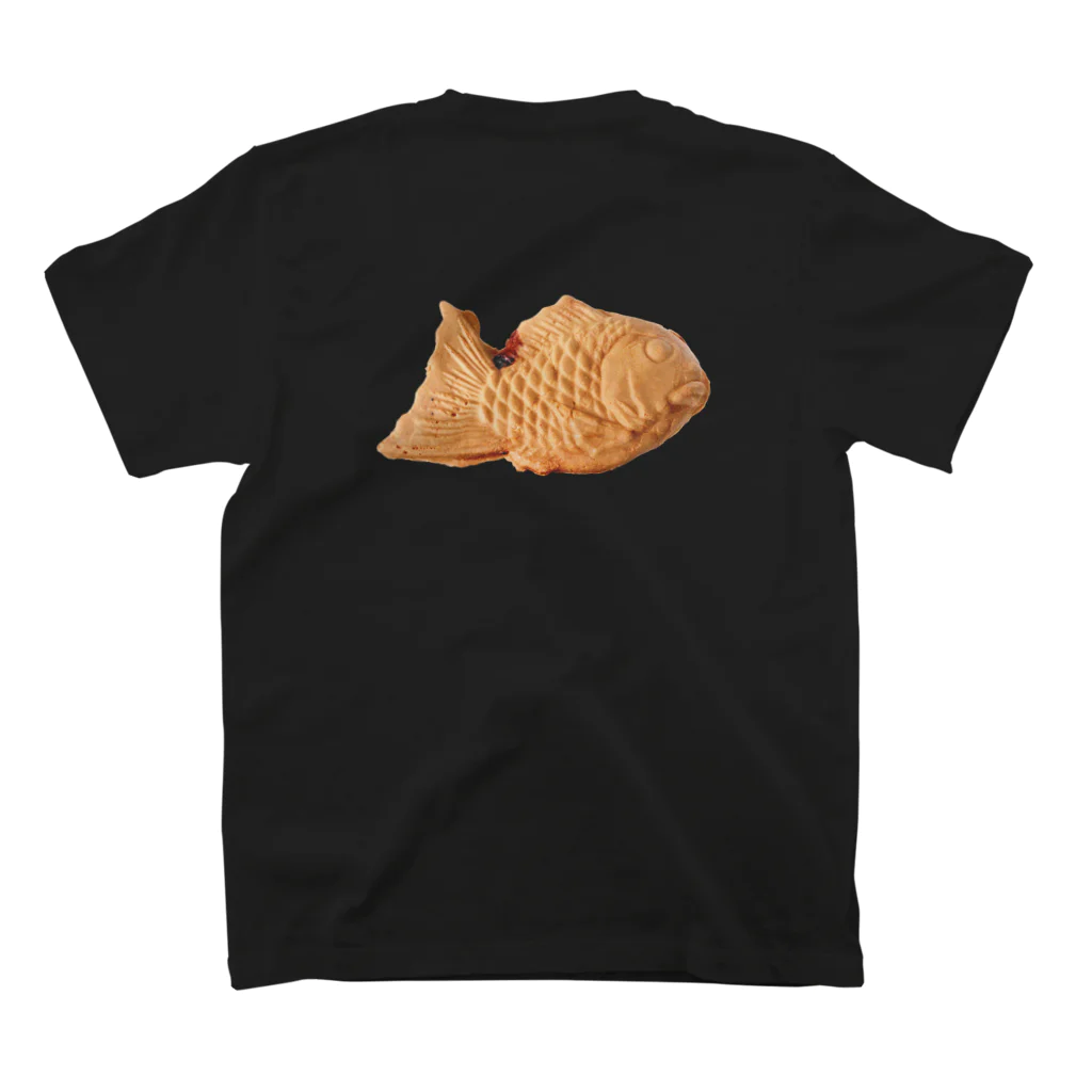 うさぎちゃんアイランドの背中にもTAIYAKI スタンダードTシャツの裏面