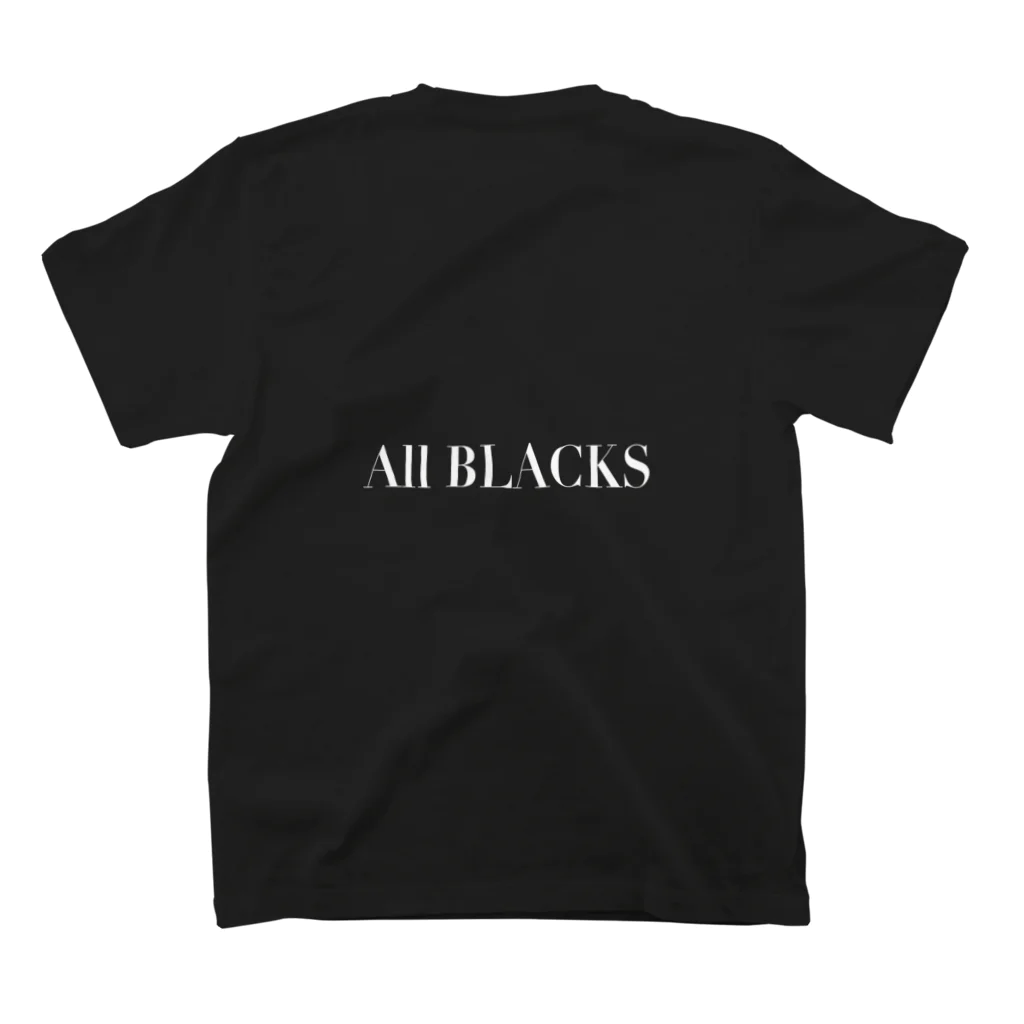 PAYZのAll BLACKS スタンダードTシャツの裏面