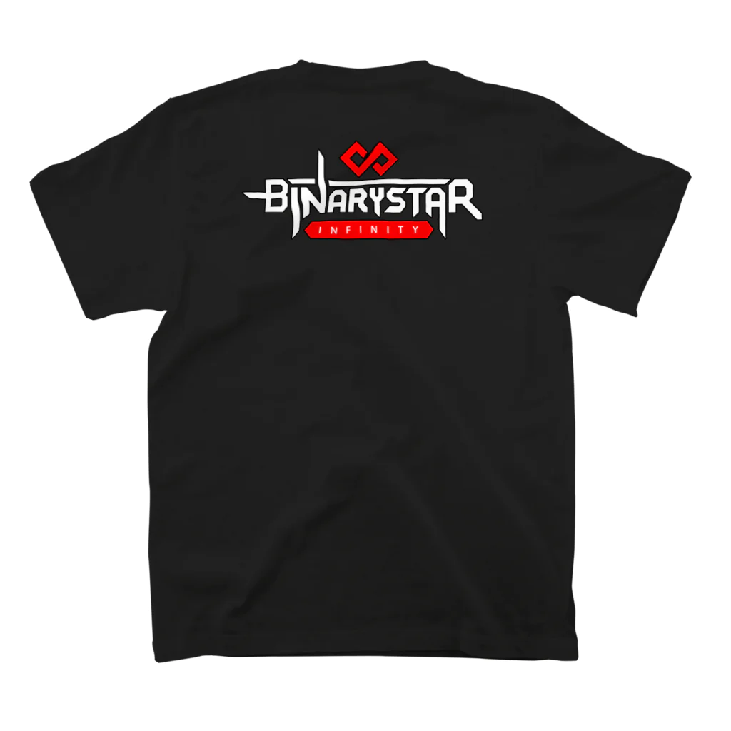 Binarystar Infinityのボスキャラシリーズ Regular Fit T-Shirtの裏面
