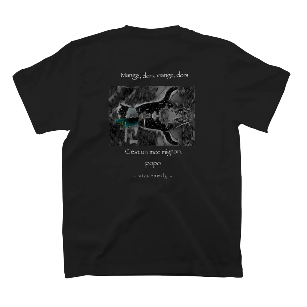 VIVS shopのEROTICA-T-shirt スタンダードTシャツの裏面