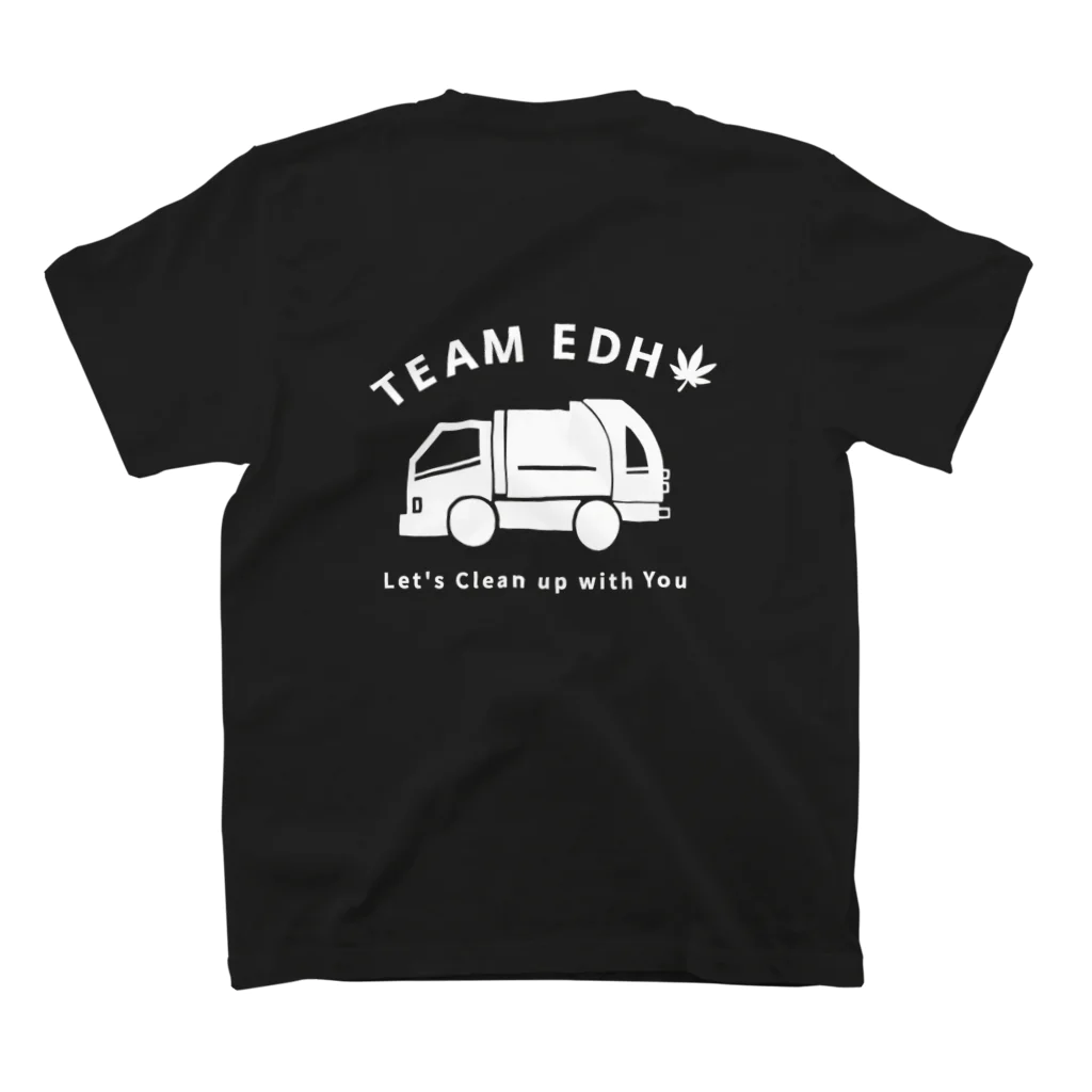 にしはらのteamEDH スタンダードTシャツの裏面