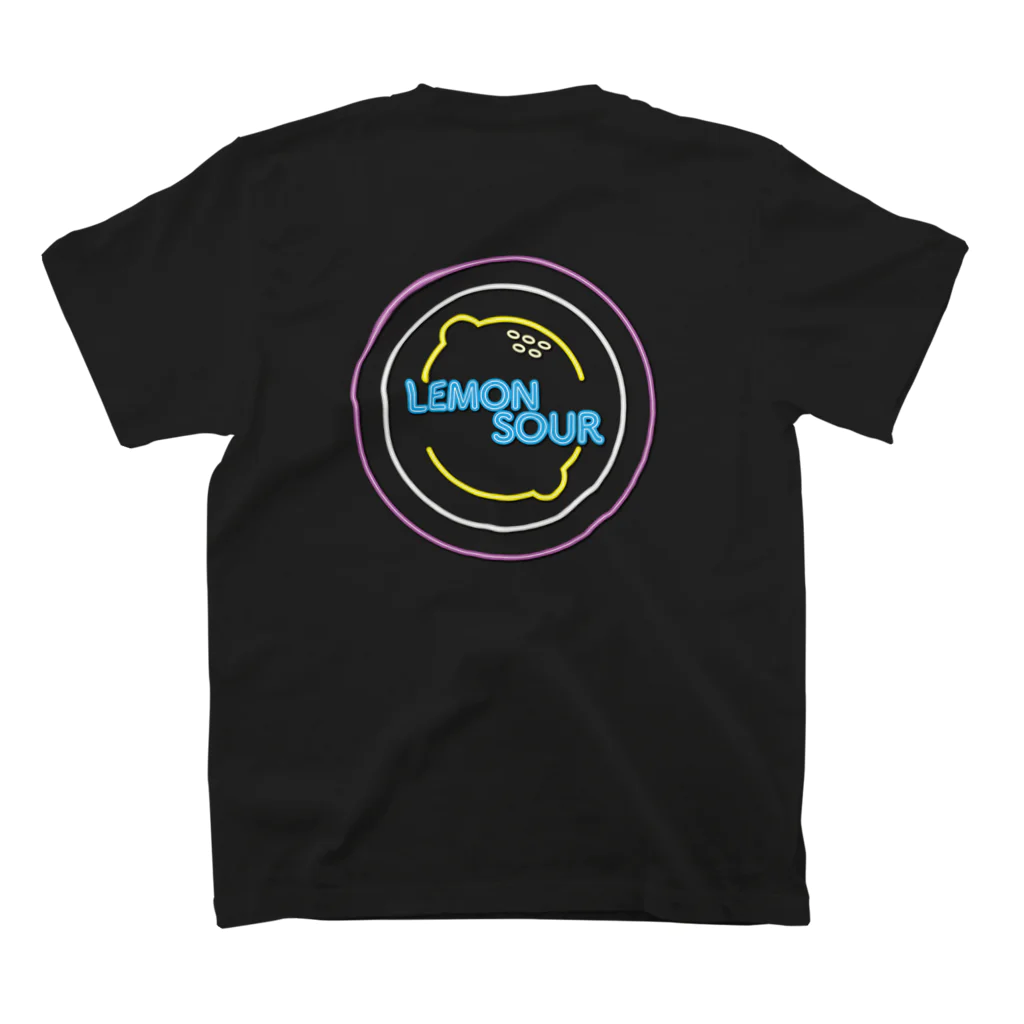 まみのすけのお店のNEON LEMON SOUR スタンダードTシャツの裏面