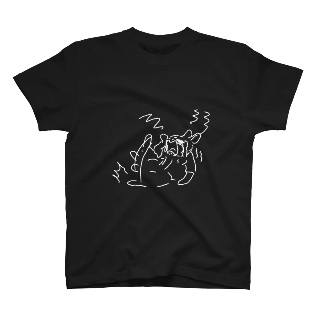 AngelRabbitsのうさぎむすこ（白３） スタンダードTシャツ