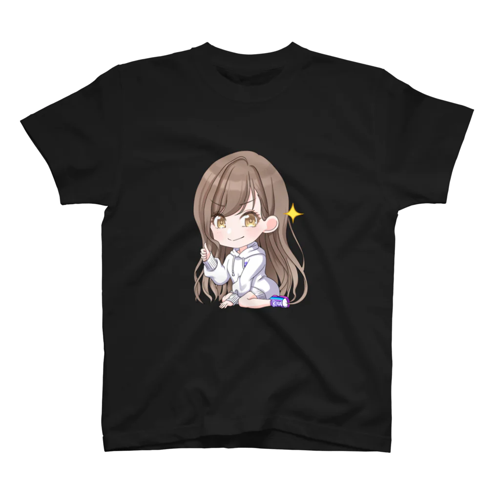 ハコブネマートSUZURI店のちびのあスタンダードTシャツ スタンダードTシャツ