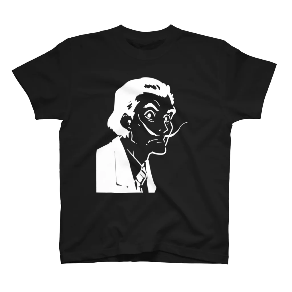 山形屋米店の白版＿サルバドール・ダリ(Salvador Dalí)  スタンダードTシャツ