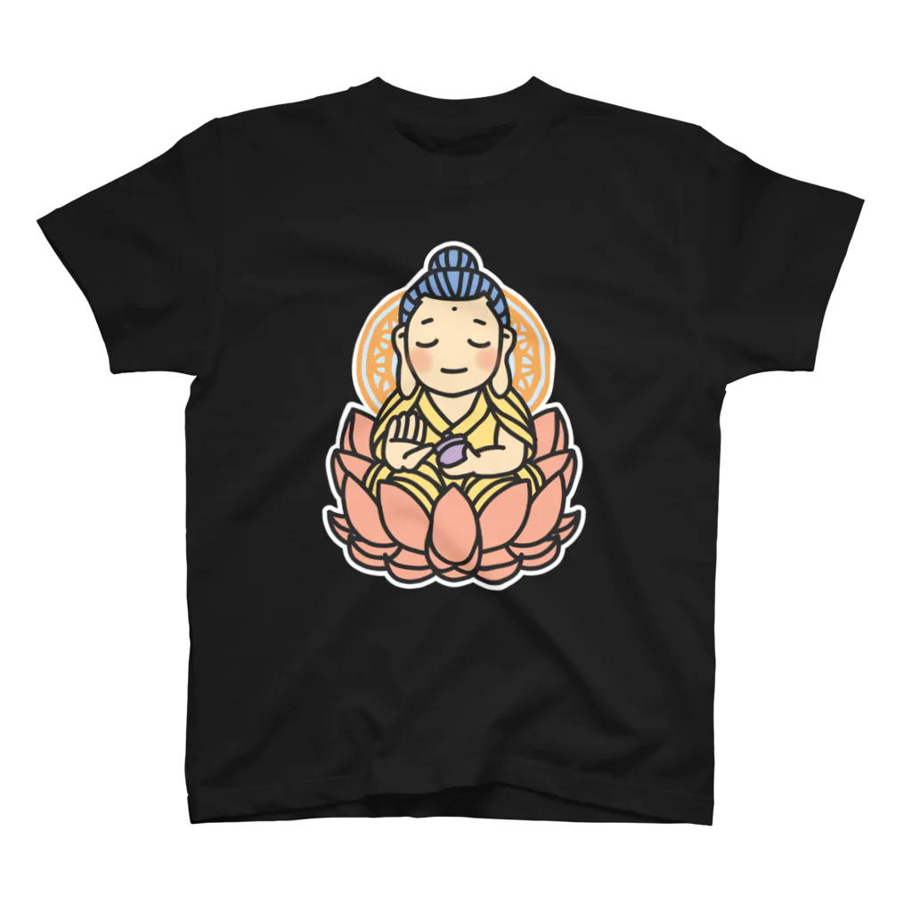 金烏玉兎の薬師如来　前面Ver スタンダードTシャツ