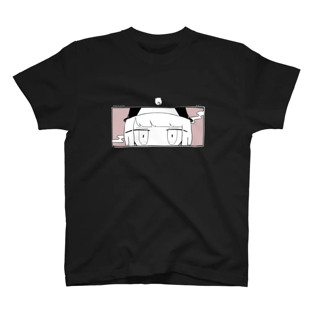 〇４７１の白字ver. 勿来霊のＴシャツ。 Regular Fit T-Shirt