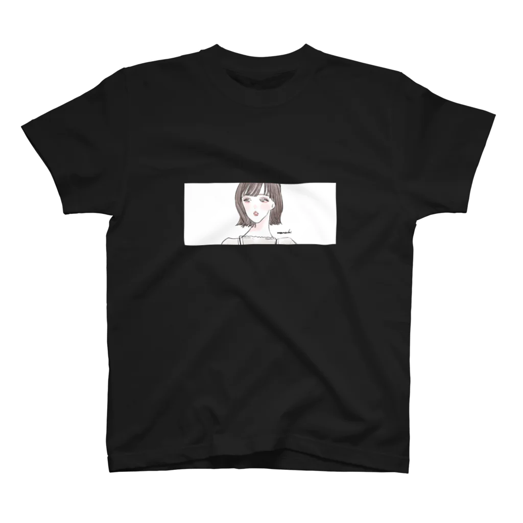 畔あさひ | 女性向けイラストのアンニュイ女子 スタンダードTシャツ